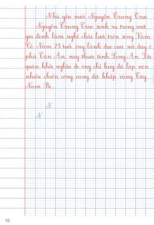 bộ vở ô li có viết mẫu chữ 5 - tập 2