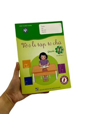 bộ vở ô li tập tô chữ - quyển 1 (tái bản)