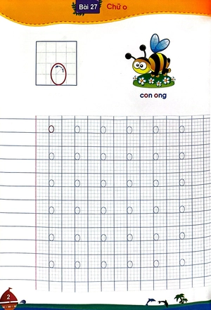 bộ vở ô li tập tô chữ - quyển 2 (tái bản)