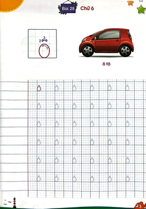 bộ vở ô li tập tô chữ - quyển 2 (tái bản)