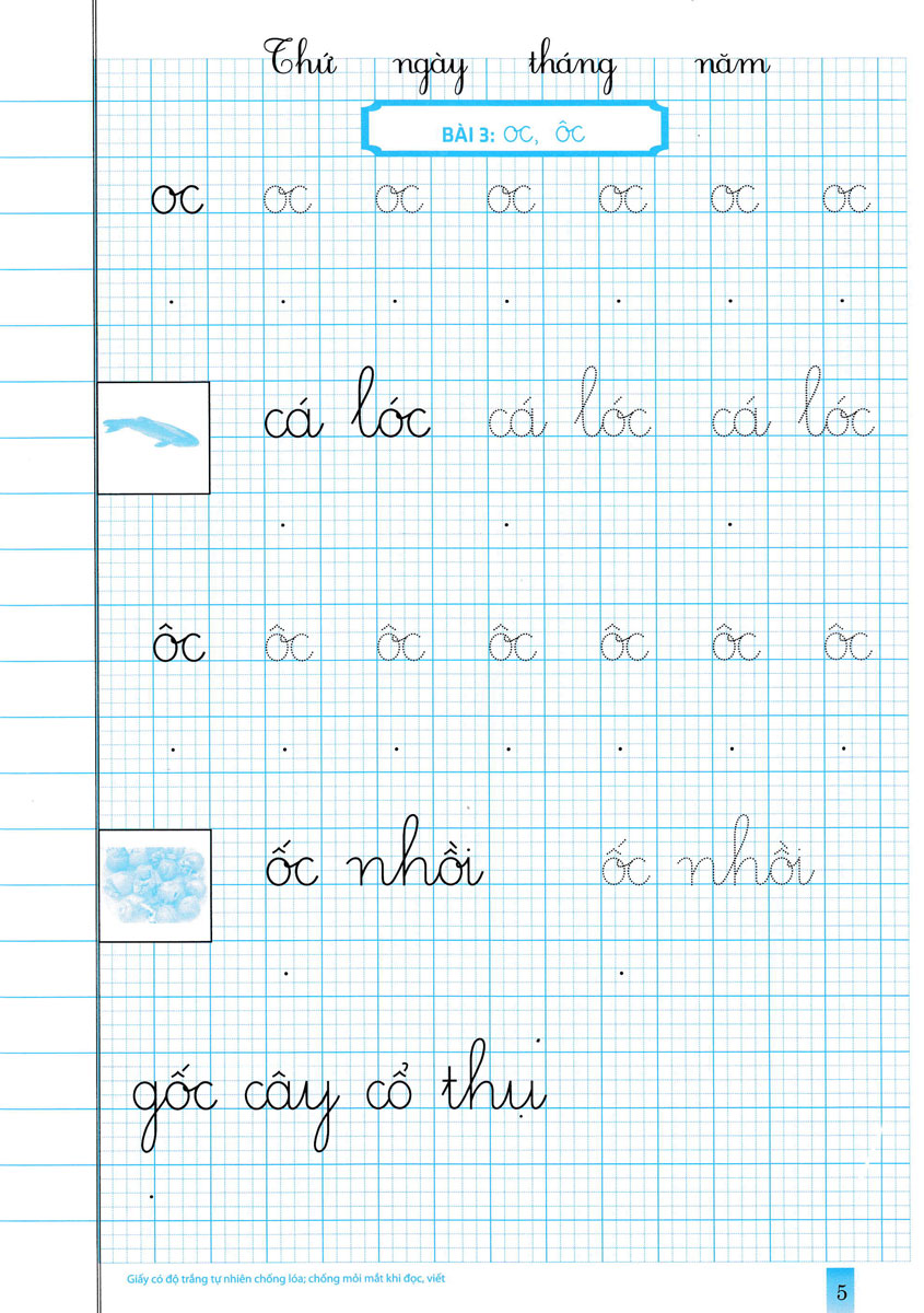 bộ vở ô li theo mẫu chữ 1 - tập 2 (bám sát sgk chân trời sáng tạo)