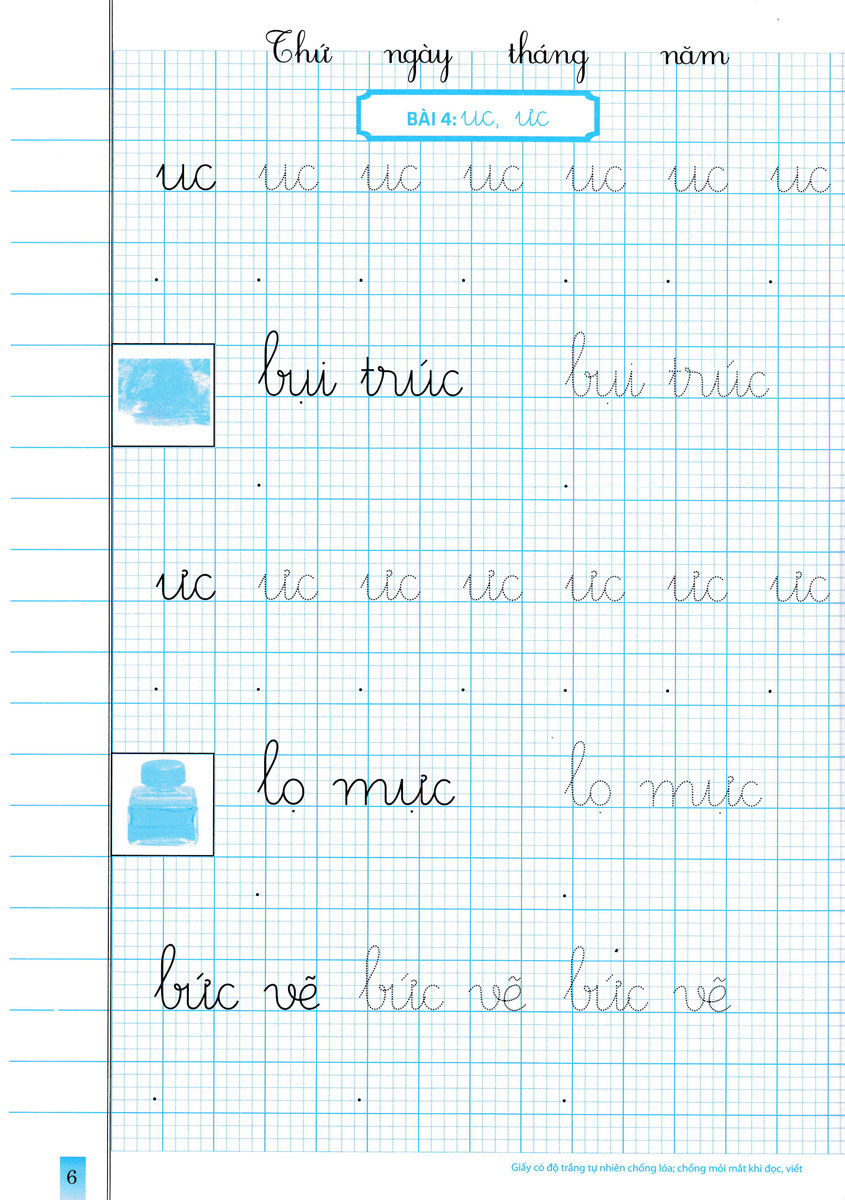 bộ vở ô li theo mẫu chữ 1 - tập 2 (bám sát sgk chân trời sáng tạo)