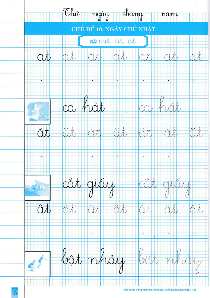 bộ vở ô li theo mẫu chữ 1 - tập 2 (bám sát sgk chân trời sáng tạo)