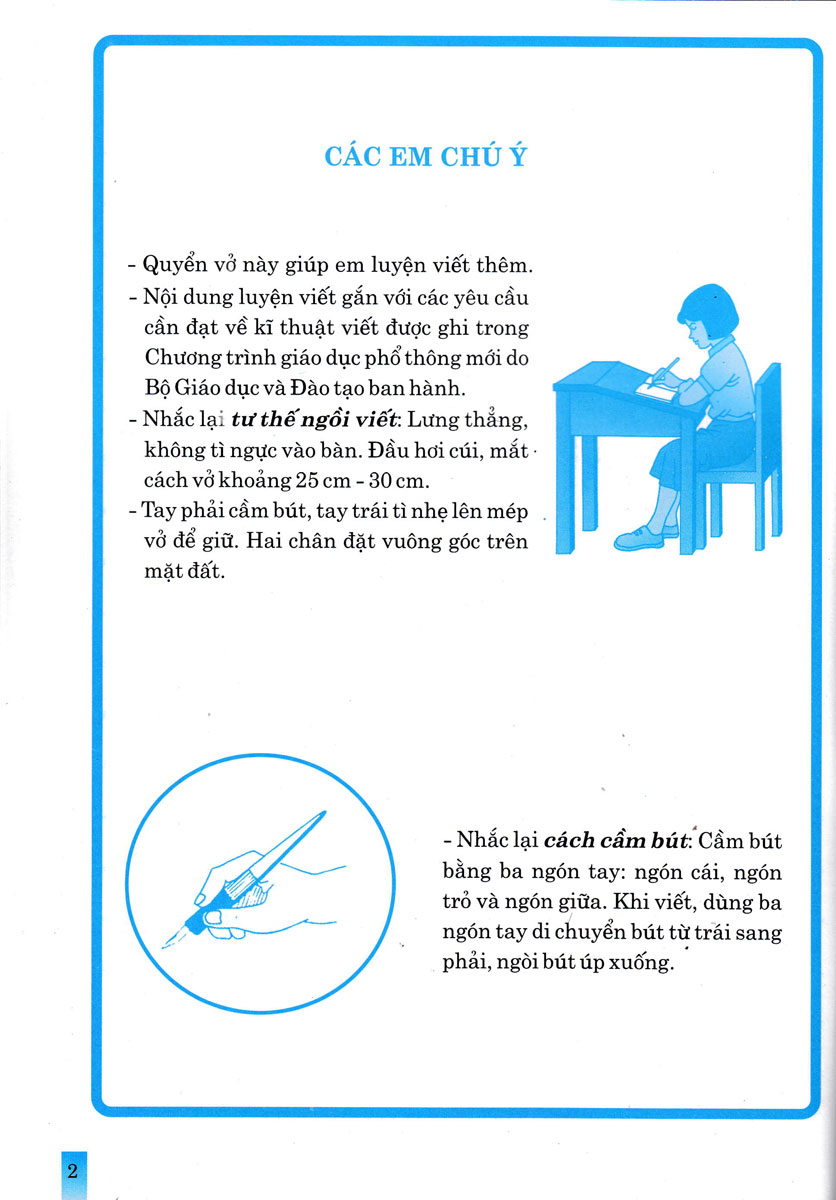 bộ vở ô li theo mẫu chữ lớp 2 - tập 2 (bám sát sgk chân trời sáng tạo)