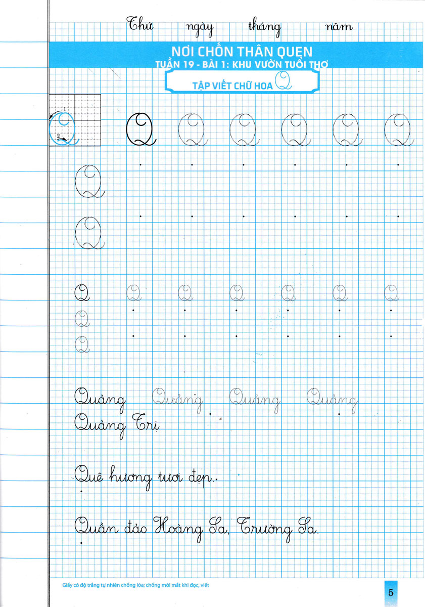 bộ vở ô li theo mẫu chữ lớp 2 - tập 2 (bám sát sgk chân trời sáng tạo)