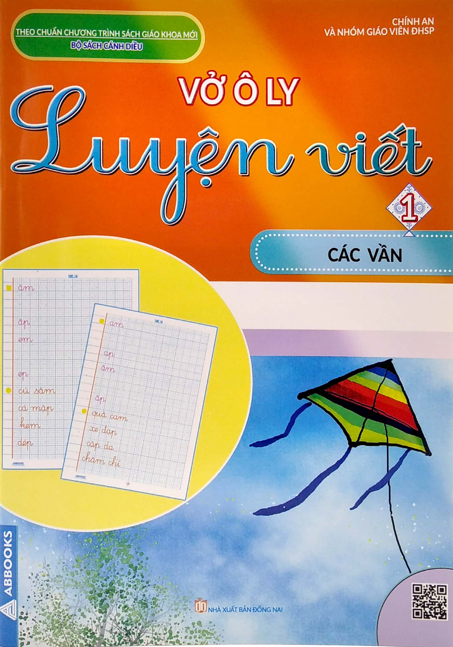 bộ vở ô ly luyện viết 1 - các vần - theo chuẩn chương trình sách giáo khoa mới - bộ sách cánh diều