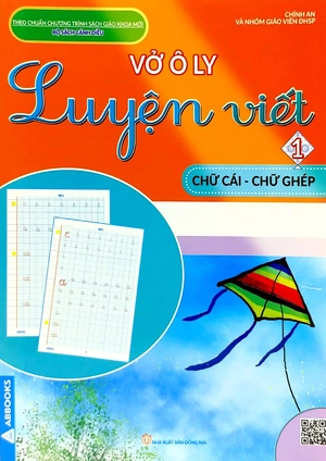 bộ vở ô ly luyện viết 1 - chữ cái - chữ ghép - theo chuẩn chương trình sách giáo khoa mới - bộ sách cánh diều