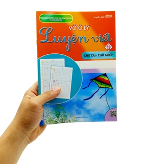 bộ vở ô ly luyện viết 1 - chữ cái - chữ ghép - theo chuẩn chương trình sách giáo khoa mới - bộ sách cánh diều