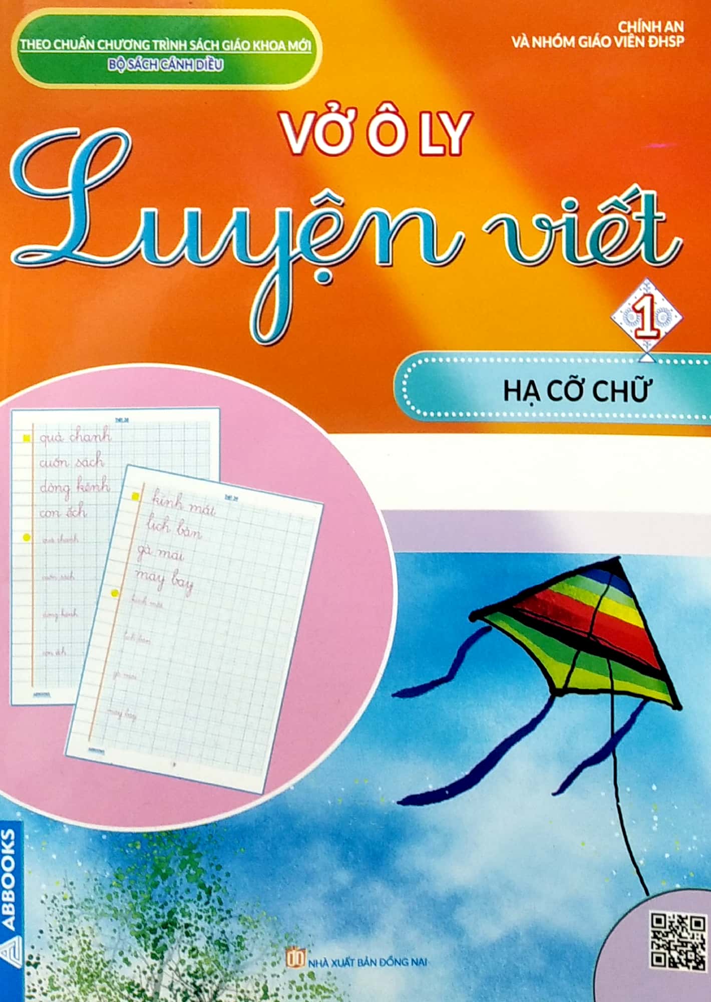 bộ vở ô ly luyện viết 1 - hạ cỡ chữ - theo chuẩn chương trình sách giáo khoa mới - bộ sách cánh diều