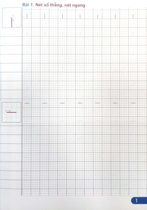 bộ vở ô ly tập tô - tập viết - tập 1: nét cơ bản, chữ cái, ghép vần (tái bản 2023)