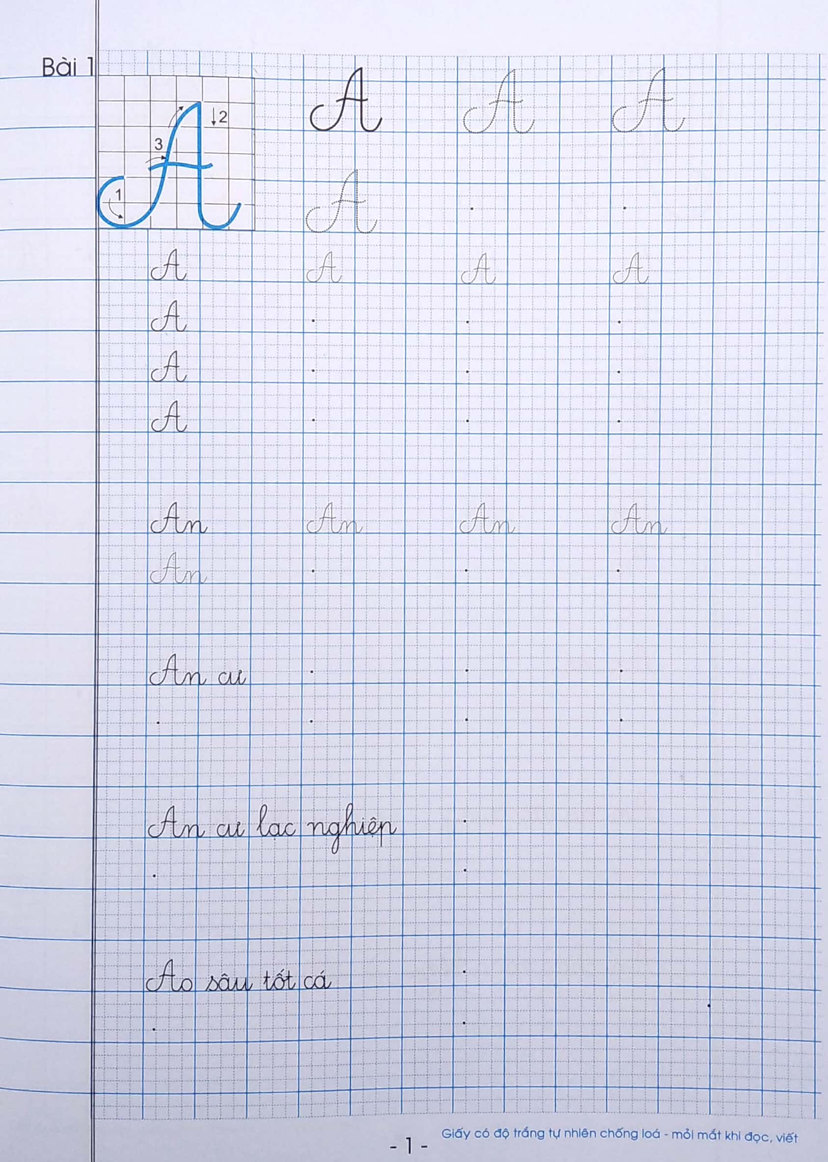 bộ vở tập viết 3 - tập 1 (biên soạn theo chương trình sgk "kết nối tri thức với cuộc sống")