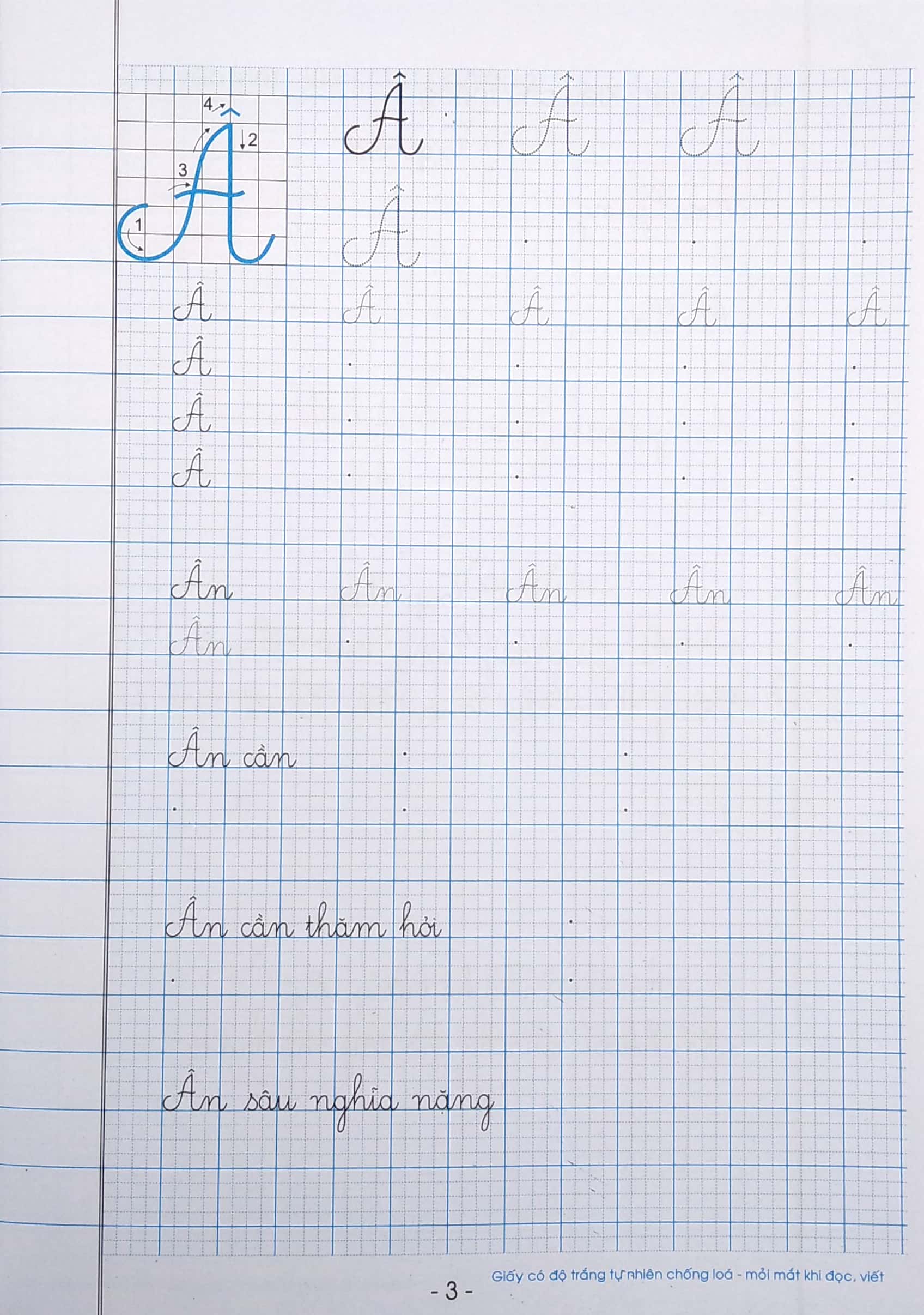 bộ vở tập viết 3 - tập 1 (biên soạn theo chương trình sgk "kết nối tri thức với cuộc sống")