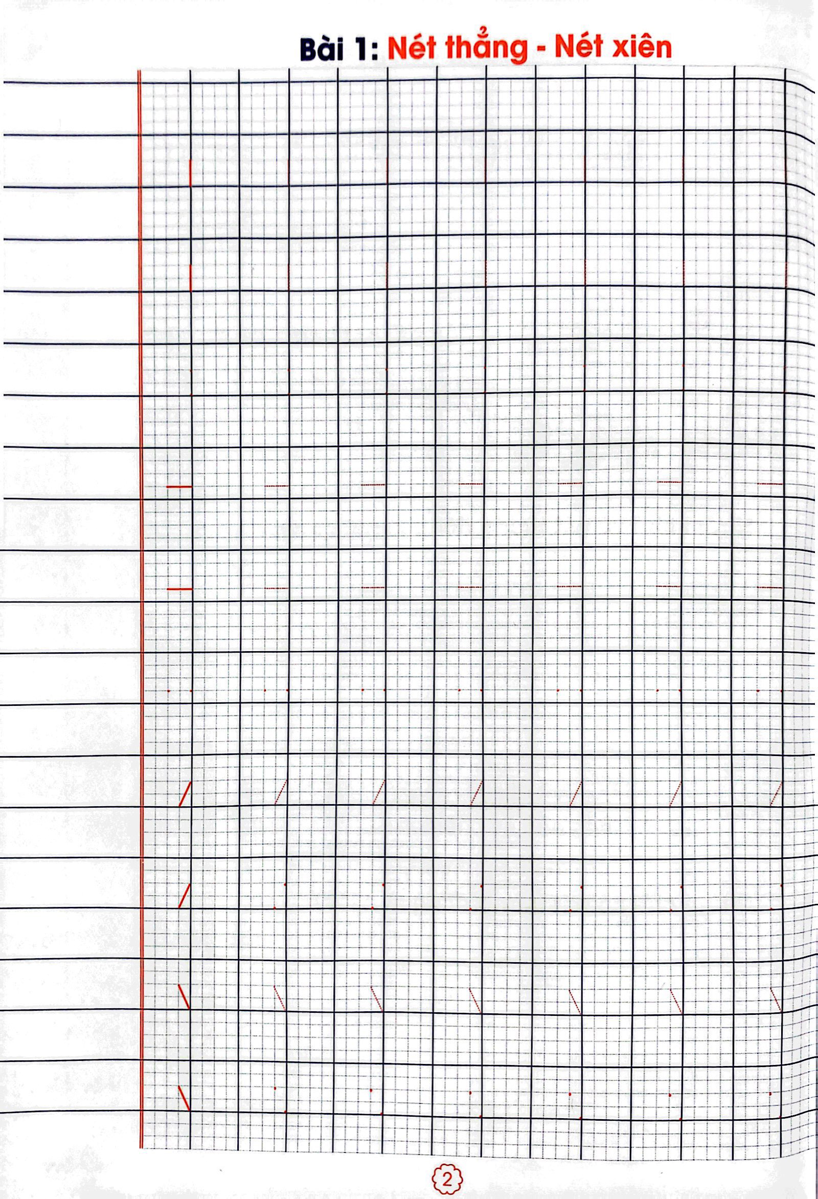 bộ vở tập viết có mẫu chữ (chuẩn bị tâm thế cho bé vào lớp 1 và học sinh lớp 1 - quyển 1)