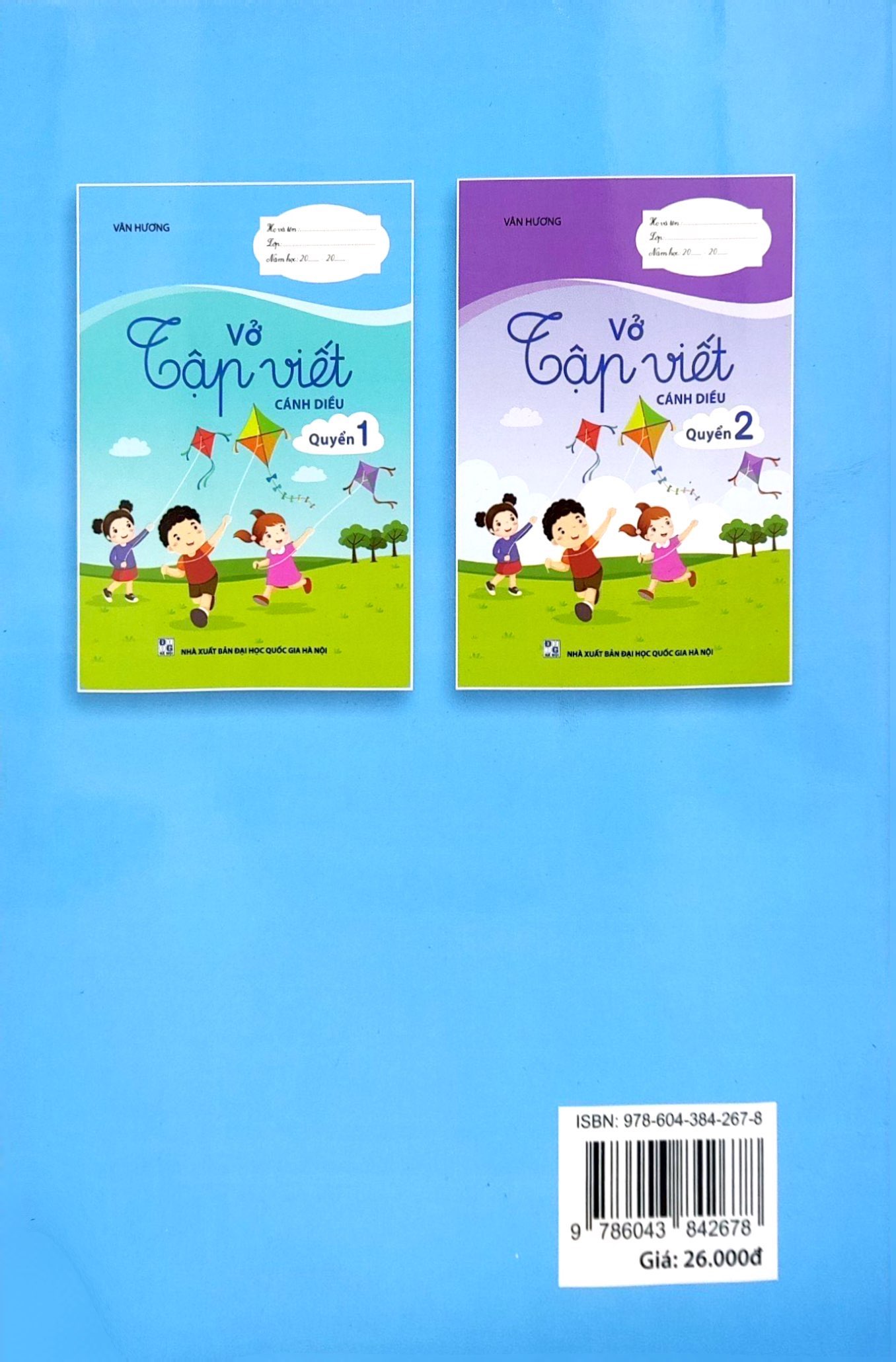 bộ vở tập viết quyển 1 (cánh diều)