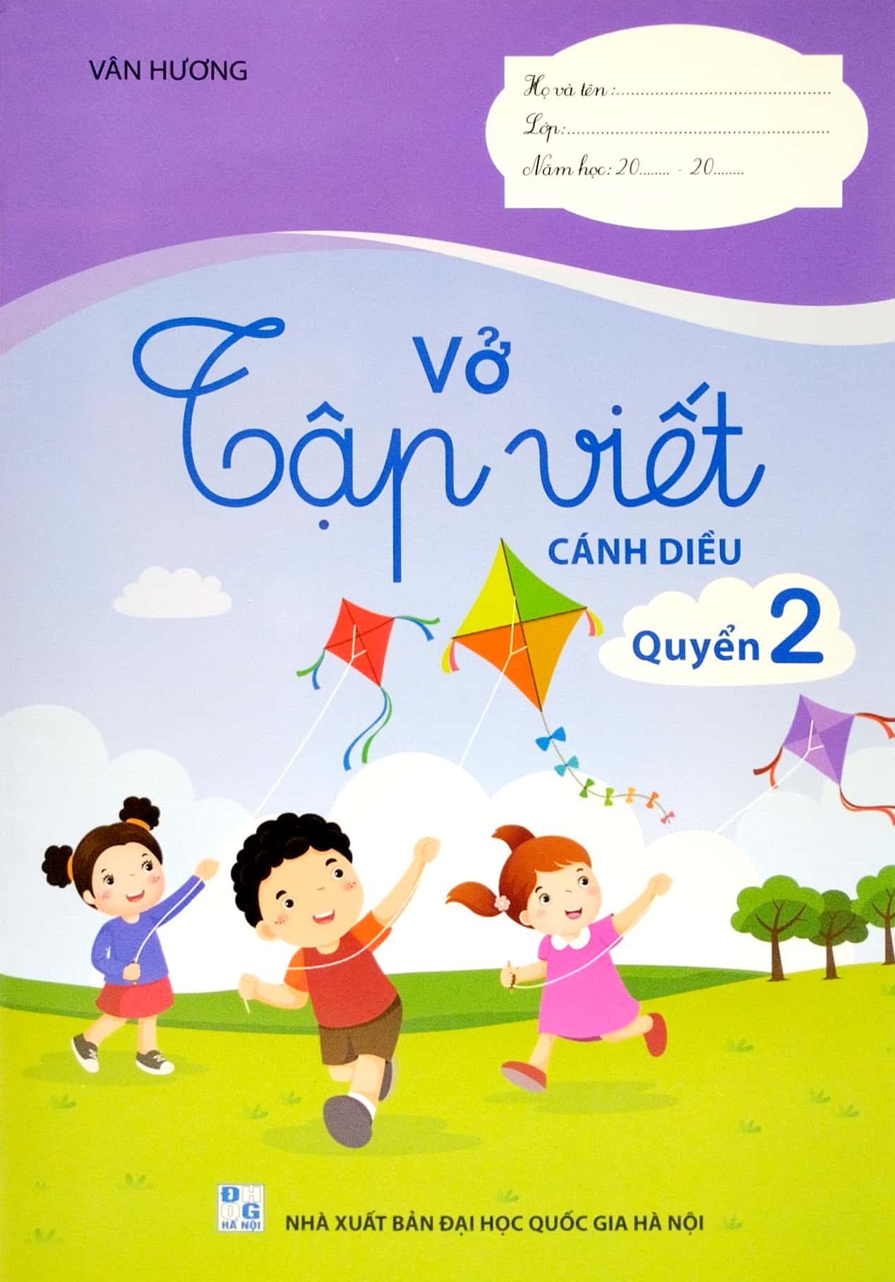 bộ vở tập viết quyển 2 - cánh diều
