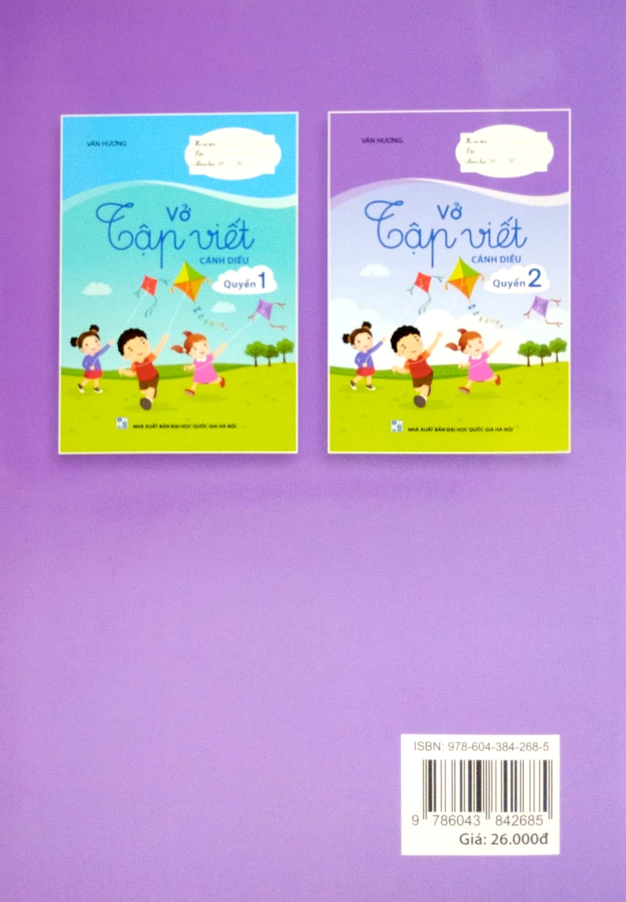 bộ vở tập viết quyển 2 - cánh diều