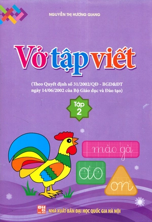 bộ vở tập viết tập 2