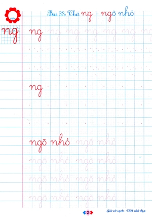 bộ vở tập viết tập 2