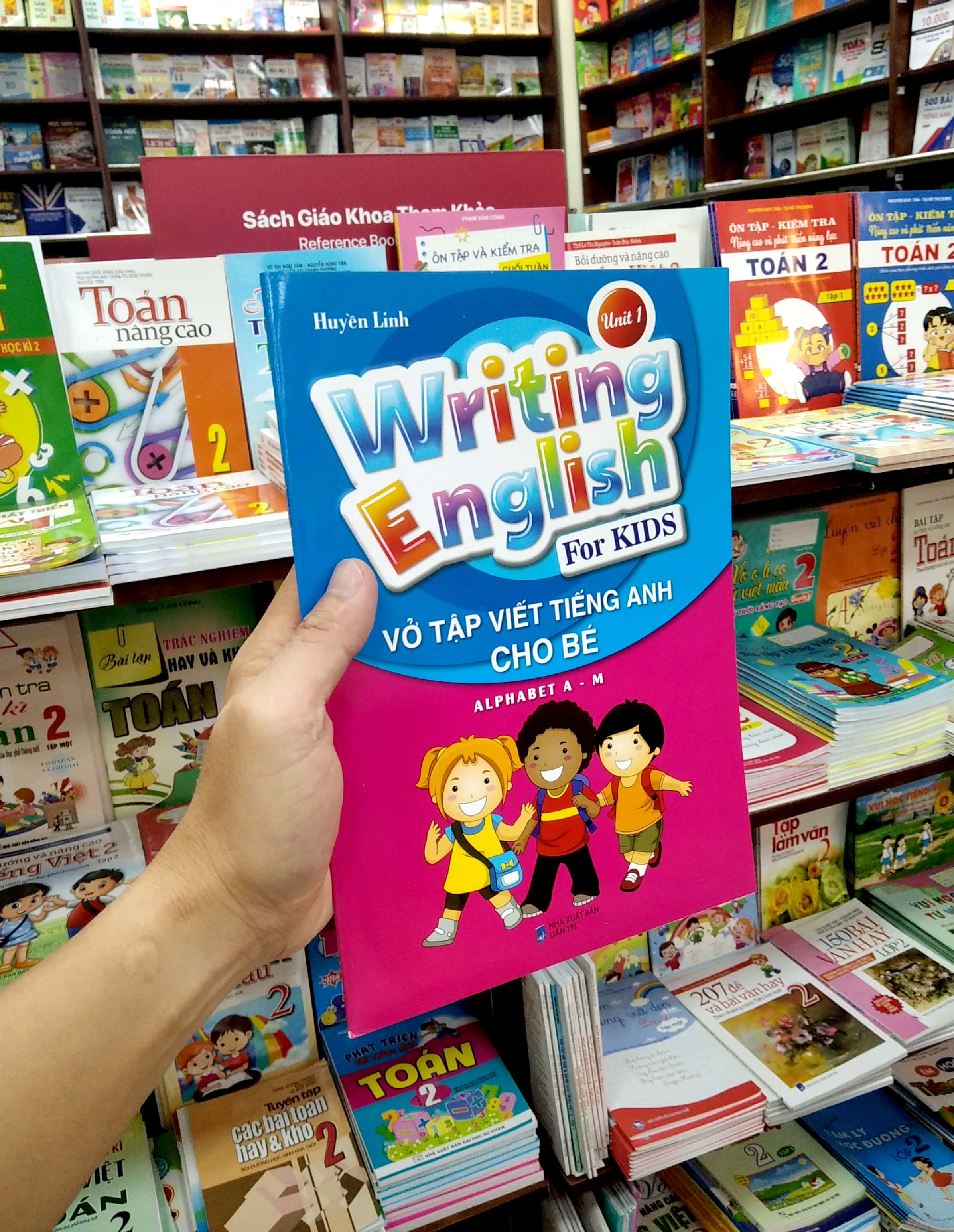 bộ vở tập viết tiếng anh cho bé - tập 1