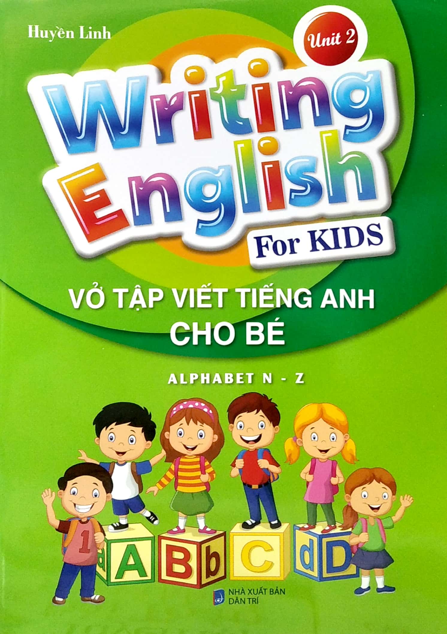 bộ vở tập viết tiếng anh cho bé - tập 2