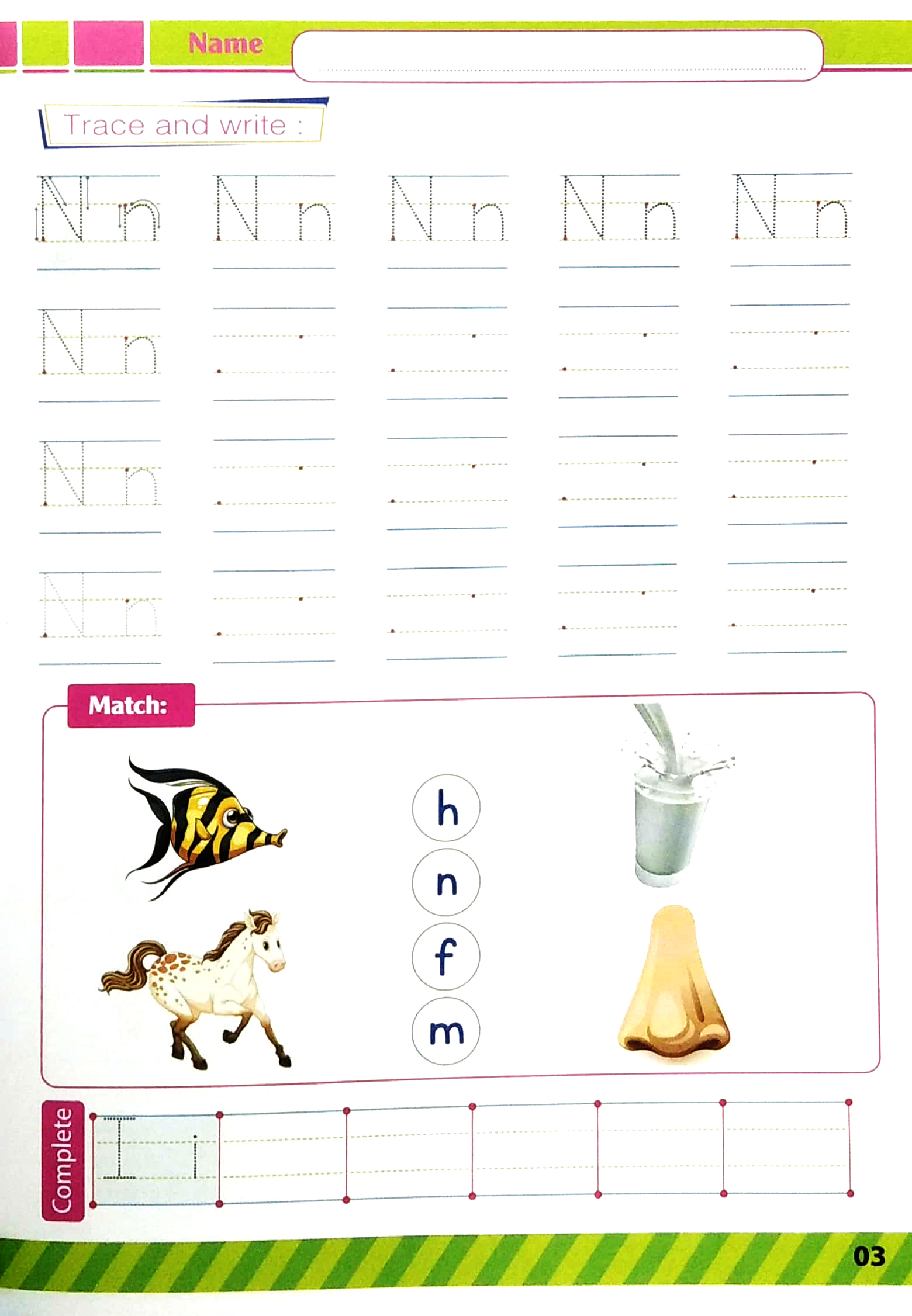 bộ vở tập viết tiếng anh cho bé - tập 2