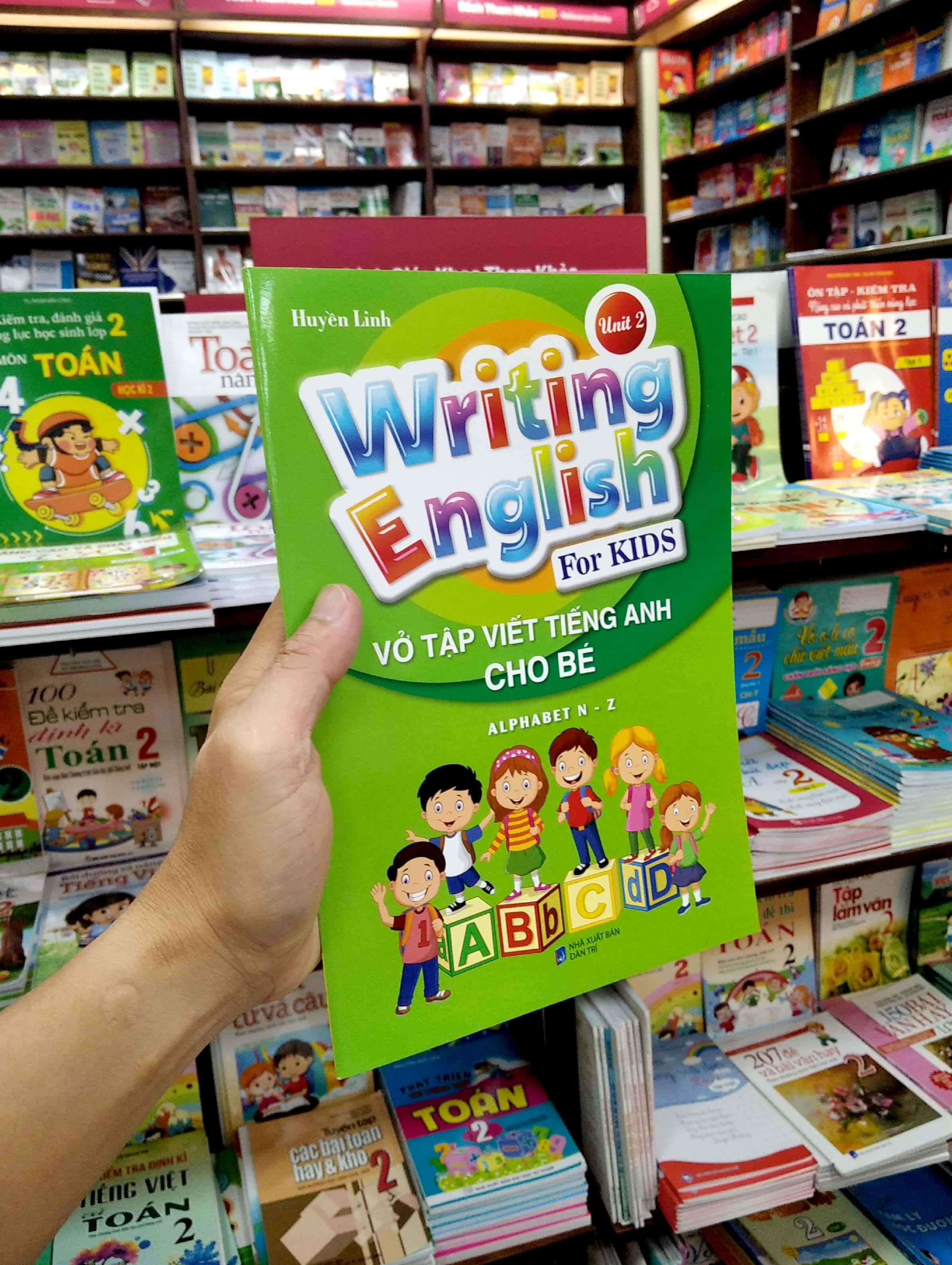 bộ vở tập viết tiếng anh cho bé - tập 2