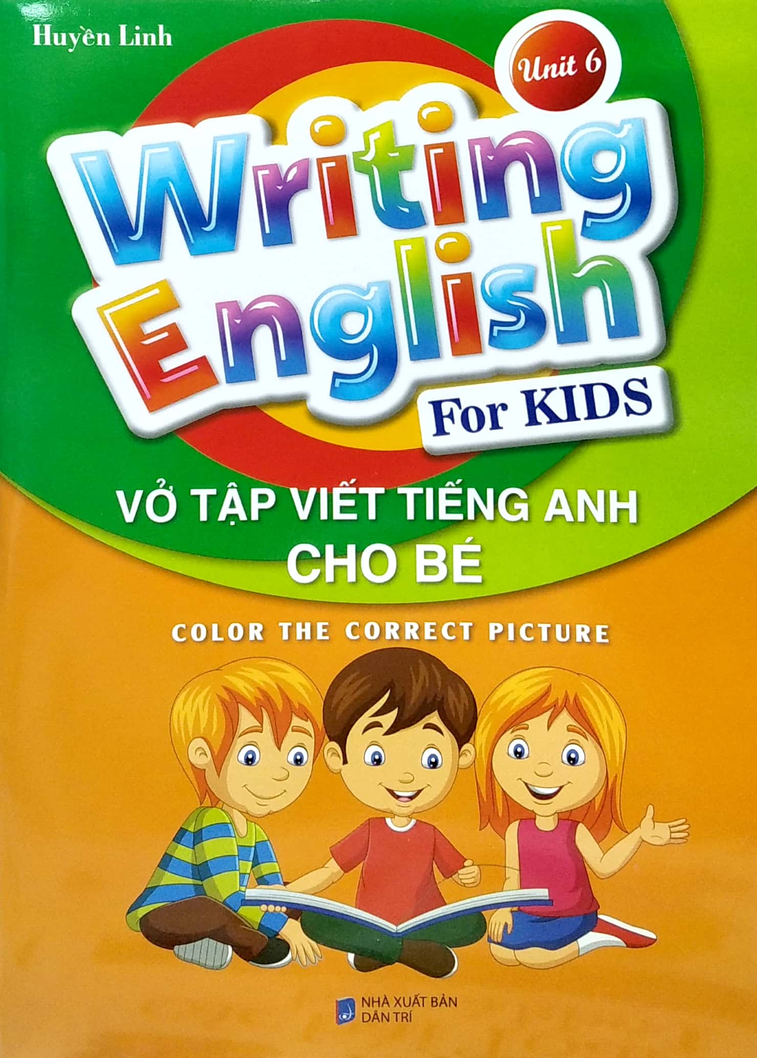bộ vở tập viết tiếng anh cho bé - tập 6