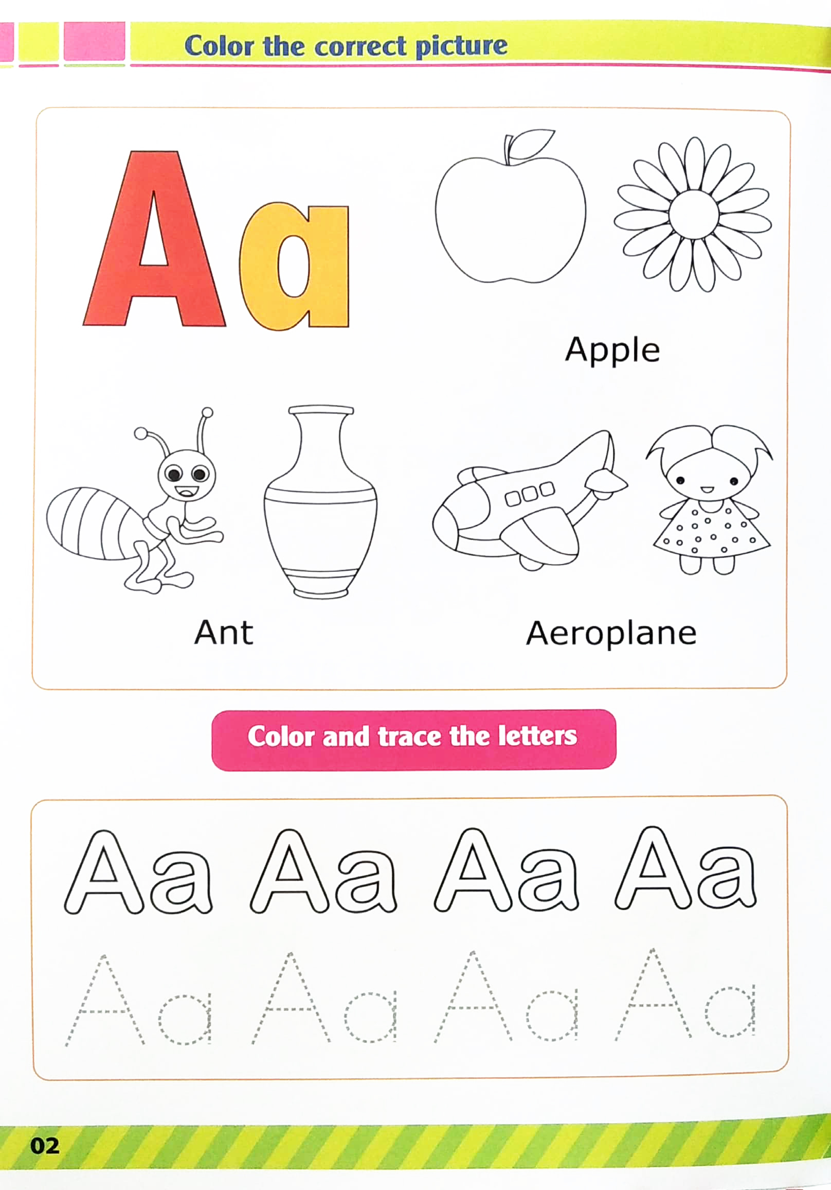 bộ vở tập viết tiếng anh cho bé - tập 6