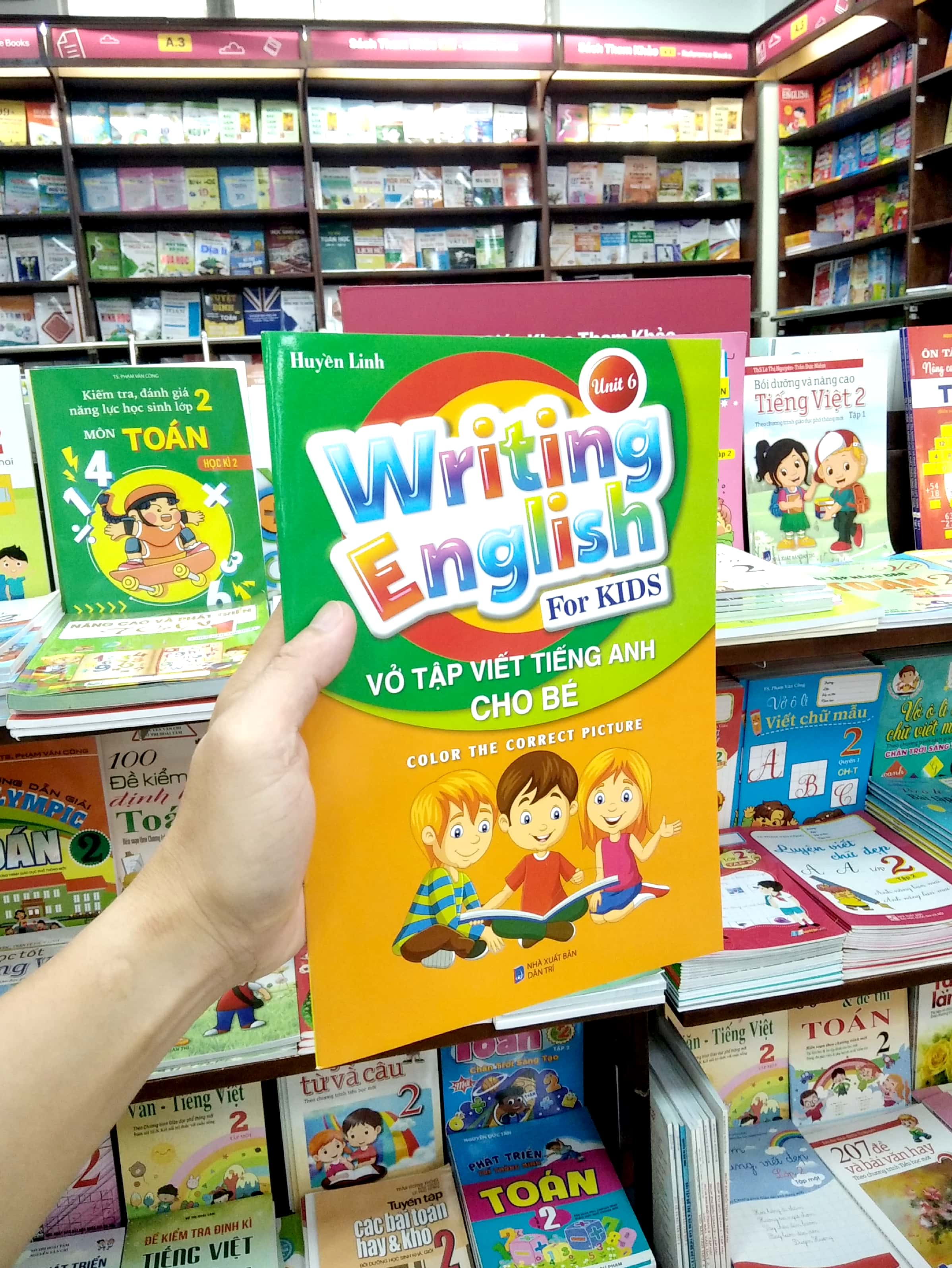 bộ vở tập viết tiếng anh cho bé - tập 6