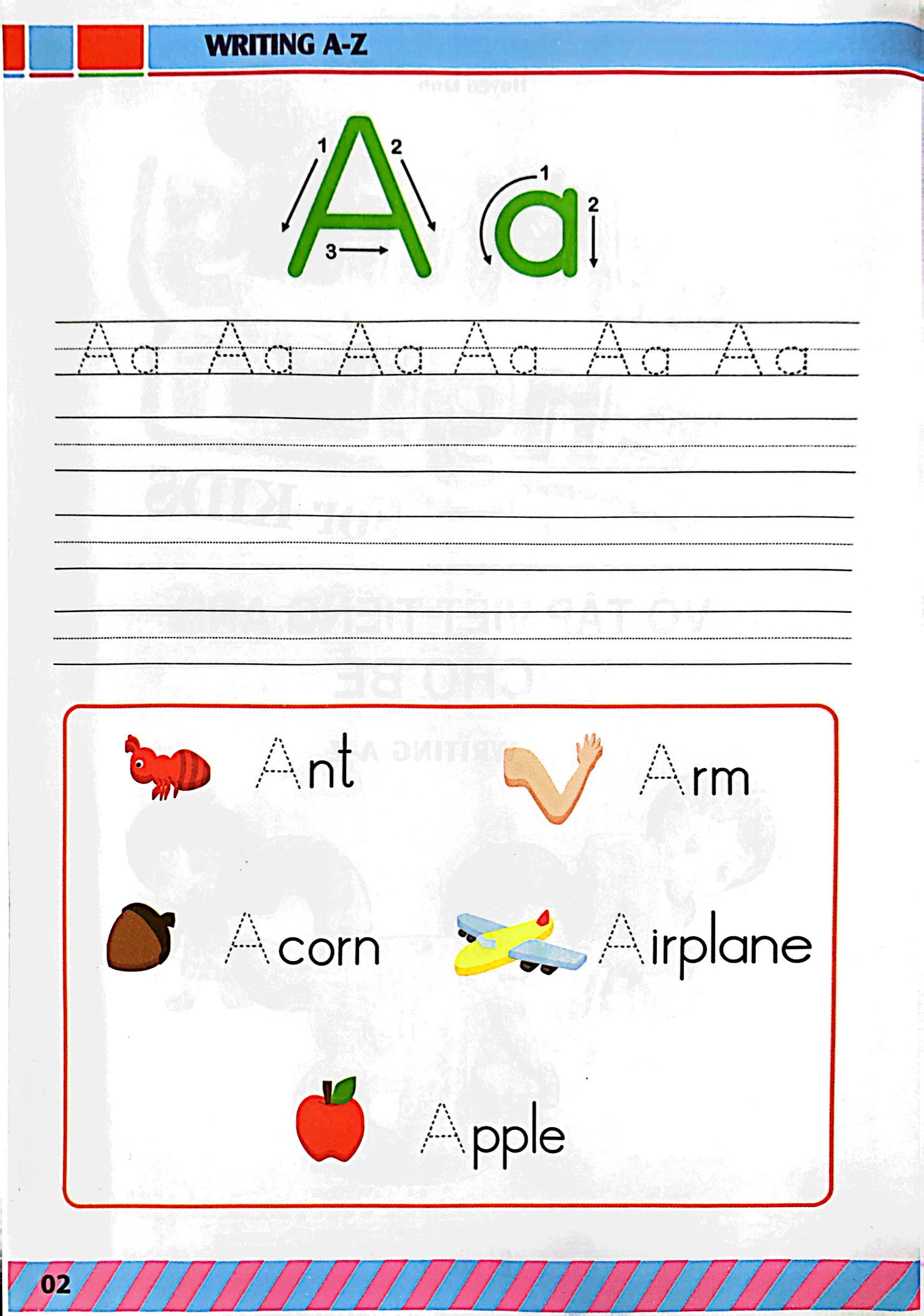 bộ vở tập viết tiếng anh cho bé - tập 7