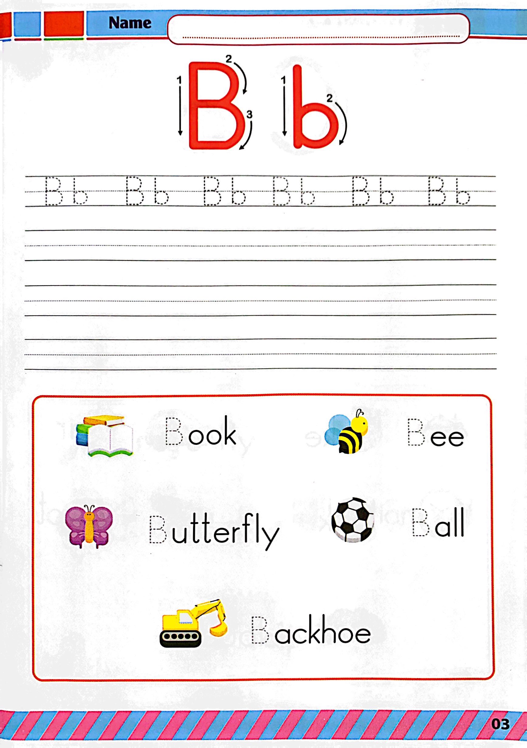 bộ vở tập viết tiếng anh cho bé - tập 7