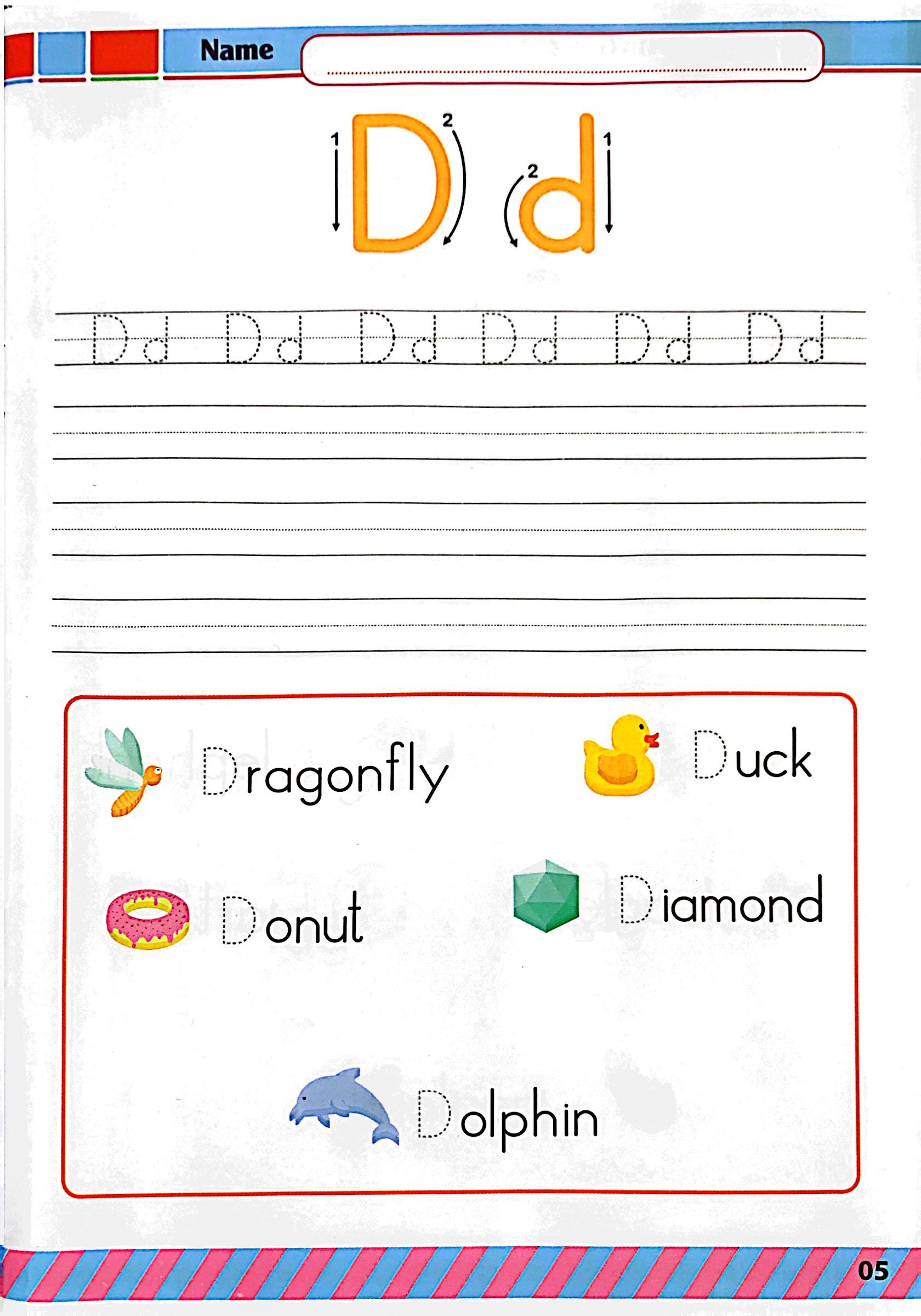 bộ vở tập viết tiếng anh cho bé - tập 7