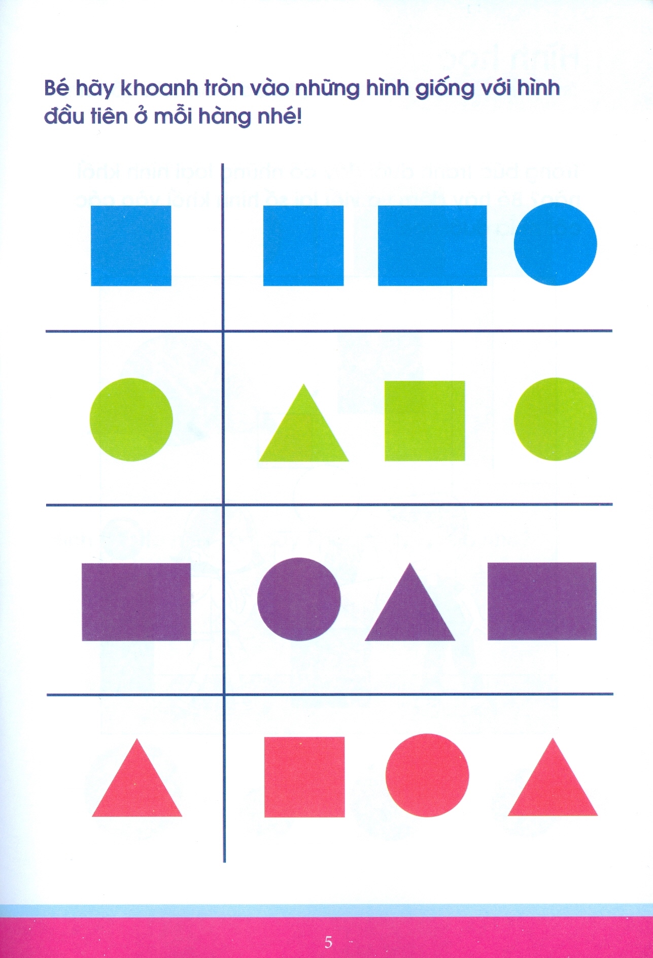 bộ vở tập viết toán học 123 qua các trò chơi trí tuệ - tập 4