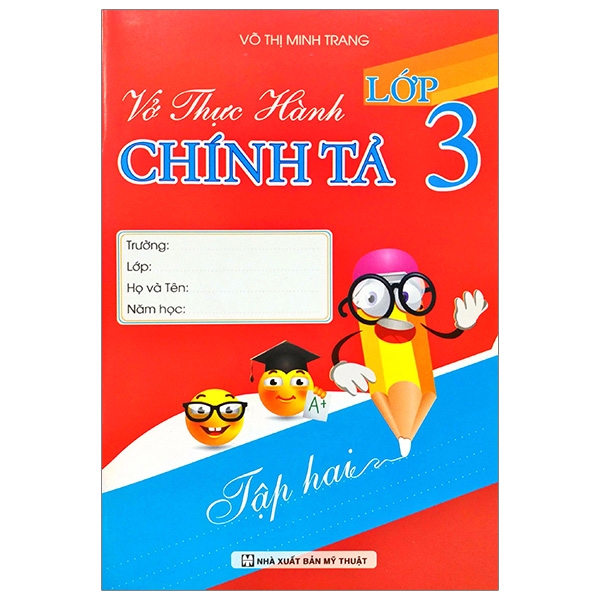 bộ vở thực hành chính tả 3 - tập 2