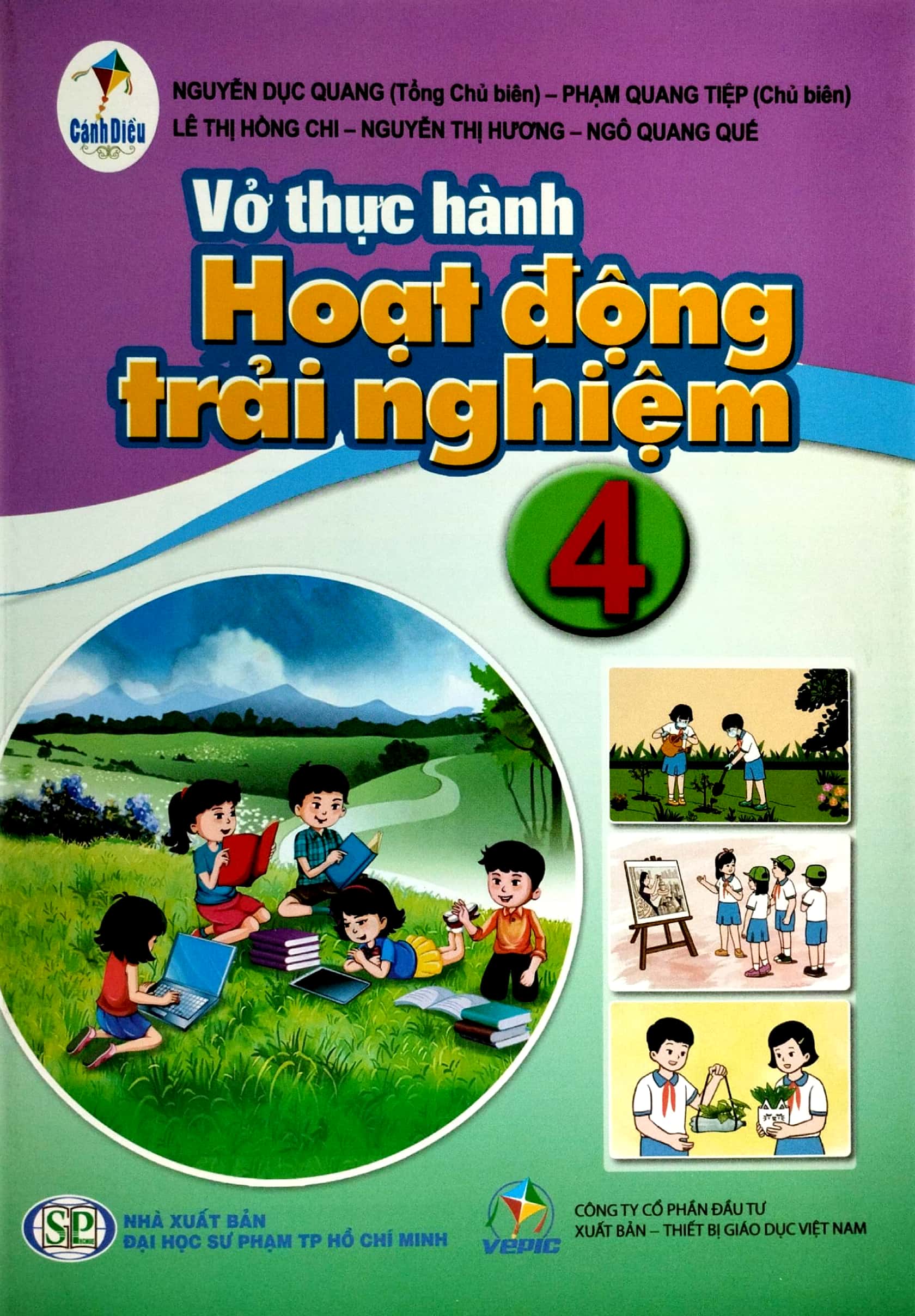 bộ vở thực hành hoạt động trải nghiệm 4 (cánh diều) (chuẩn)
