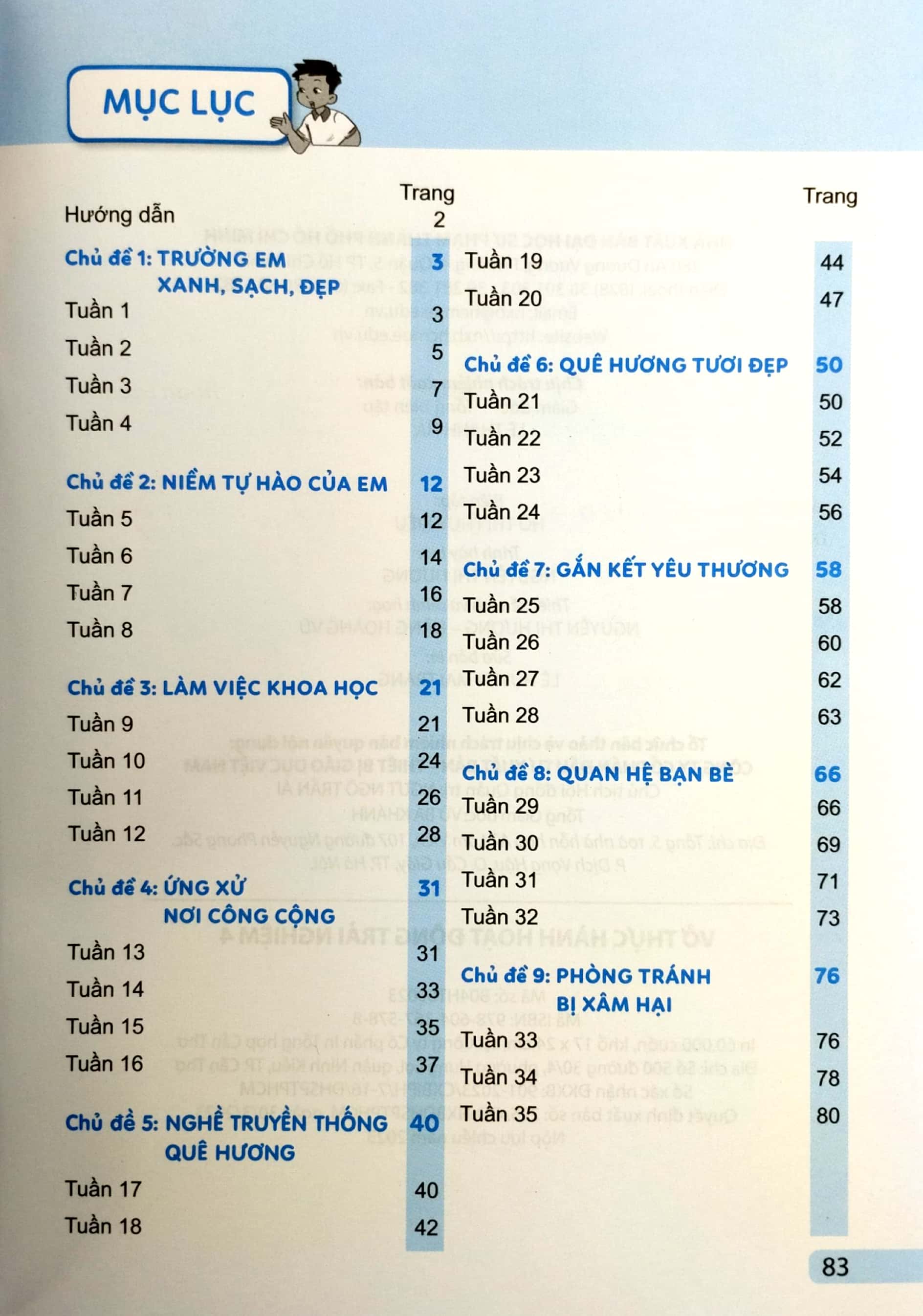 bộ vở thực hành hoạt động trải nghiệm 4 (cánh diều) (chuẩn)