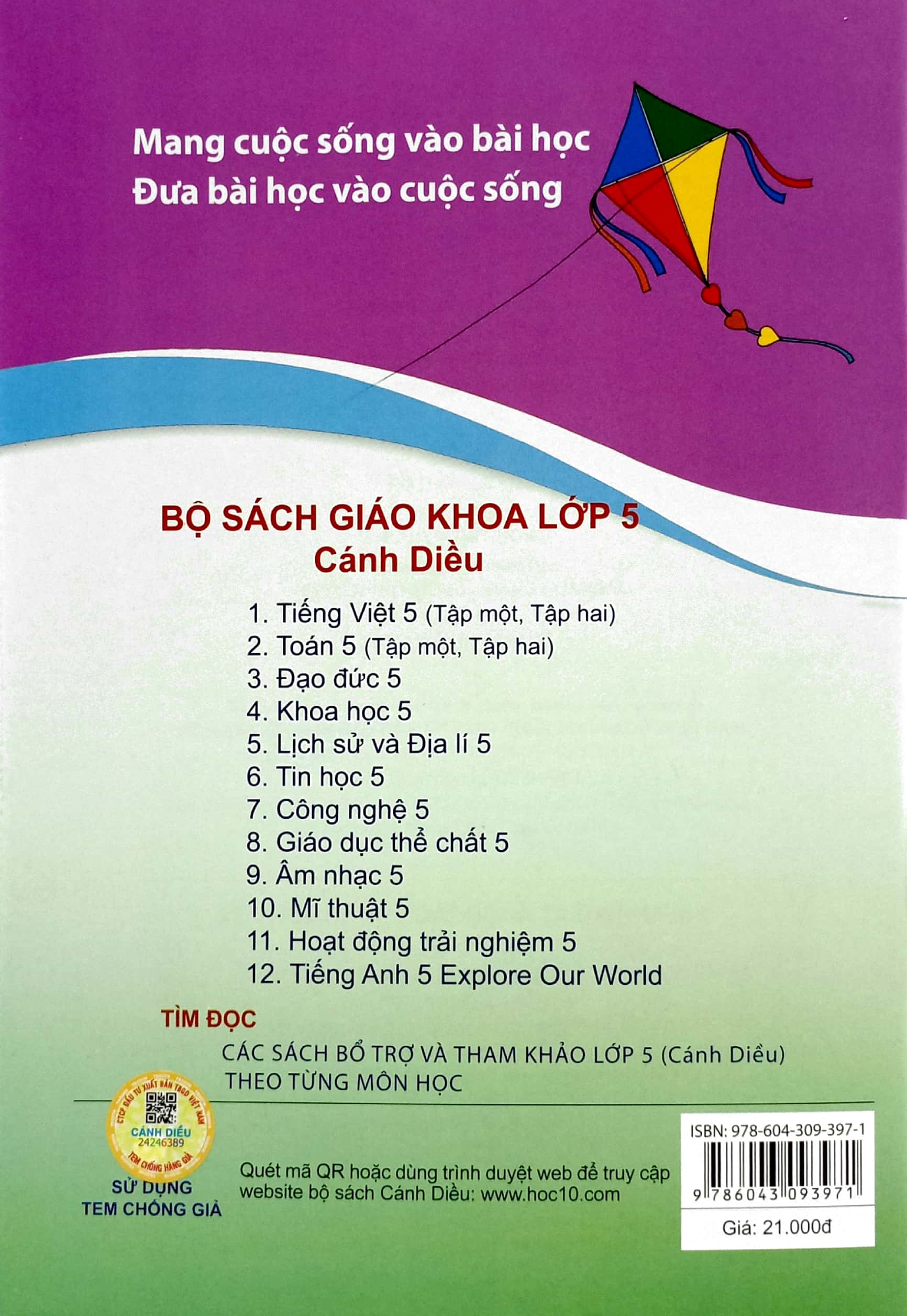 Bo
						
										
										Vo Thuc Hanh Hoat Dong Trai Nghiem 5 (Canh Dieu) (Chuan)