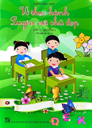 bộ vở thực hành luyện viết chữ đẹp lớp 1 - quyển 1