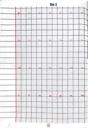 bộ vở thực hành luyện viết chữ đẹp lớp 1 - quyển 2