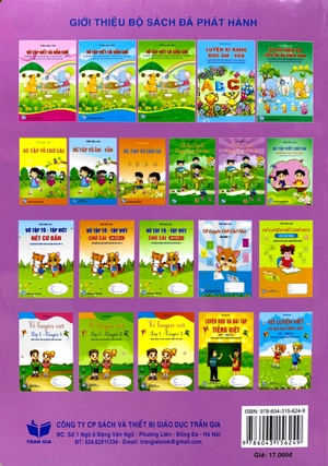 bộ vở thực hành luyện viết chữ đẹp lớp 1 - quyển 2