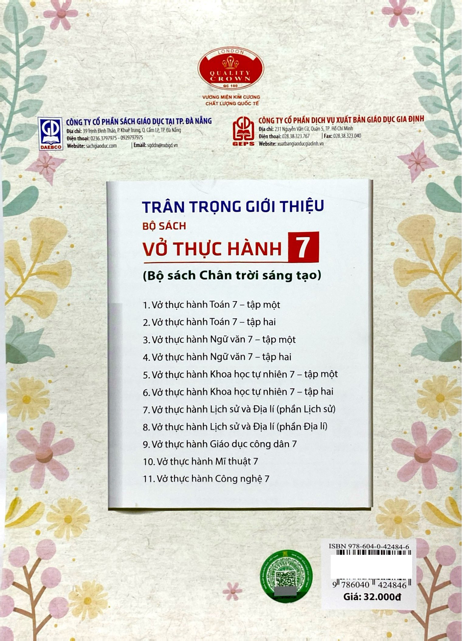 Bo
						
										
										Vo Thuc Hanh Ngu Van 7 - Tap 2 (Chan Troi Sang Tao) (Chuan)