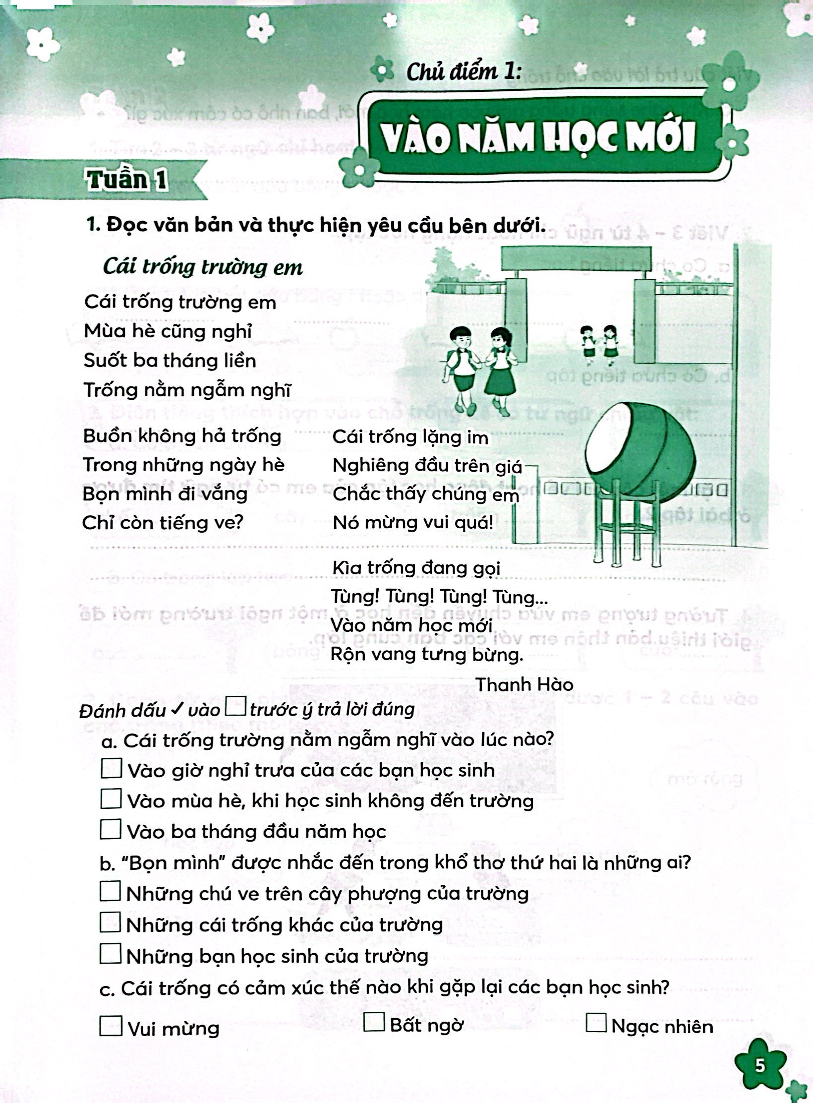 bộ vở thực hành tiếng việt 3 - tập 1 (chân trời sáng tạo) (2022)