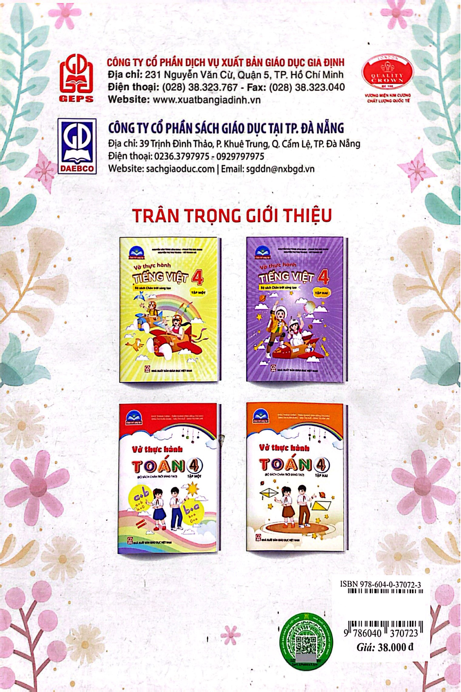 Bo
						
										
										Vo Thuc Hanh Tieng Viet 4 - Tap 2 (Chan Troi)