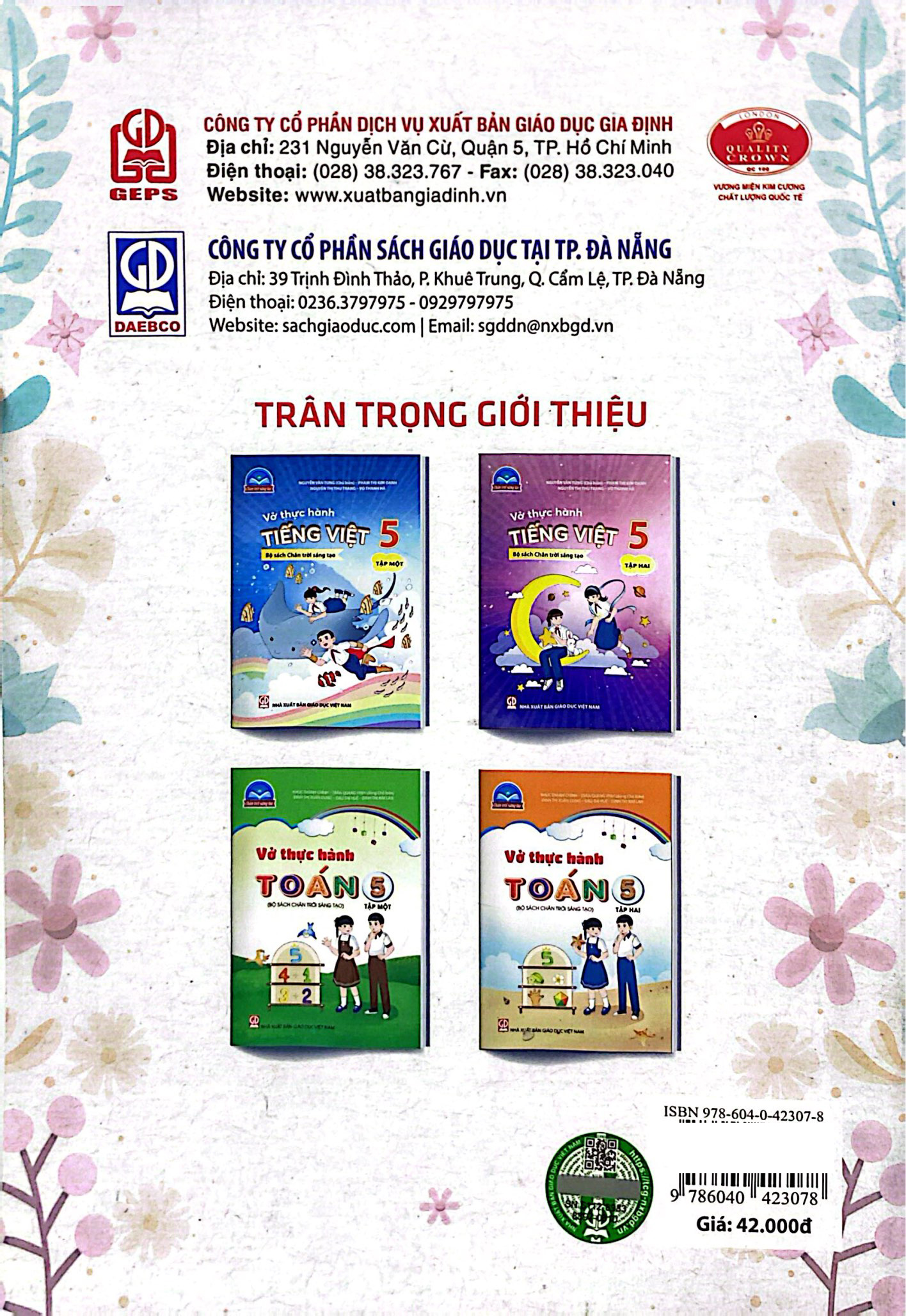 Bo
						
										
										Vo Thuc Hanh Tieng Viet 5 - Tap 1 (Chan Troi)