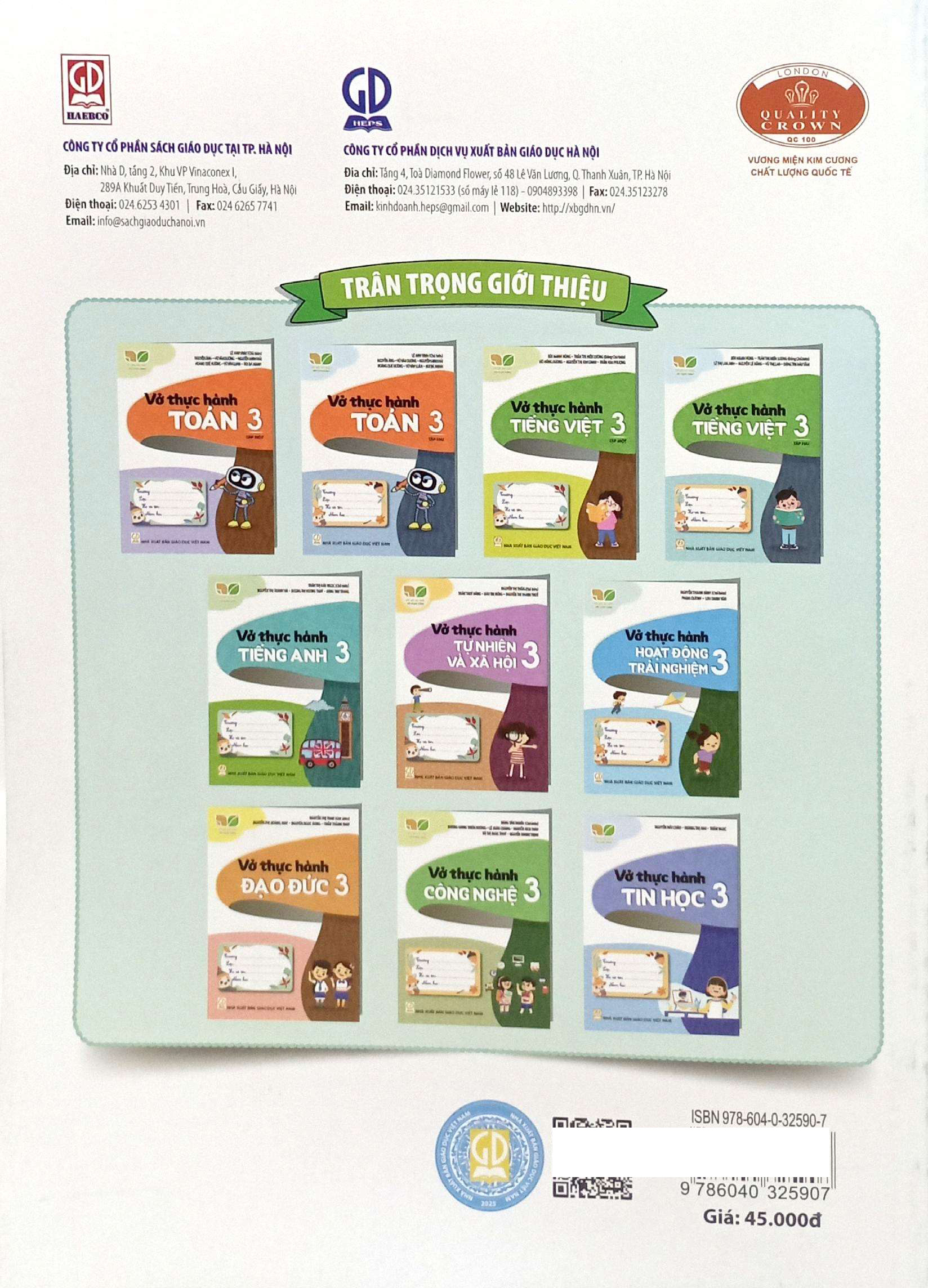 Bo
						
										
										Vo Thuc Hanh Toan 3 - Tap 2 (Ket Noi Tri Thuc)