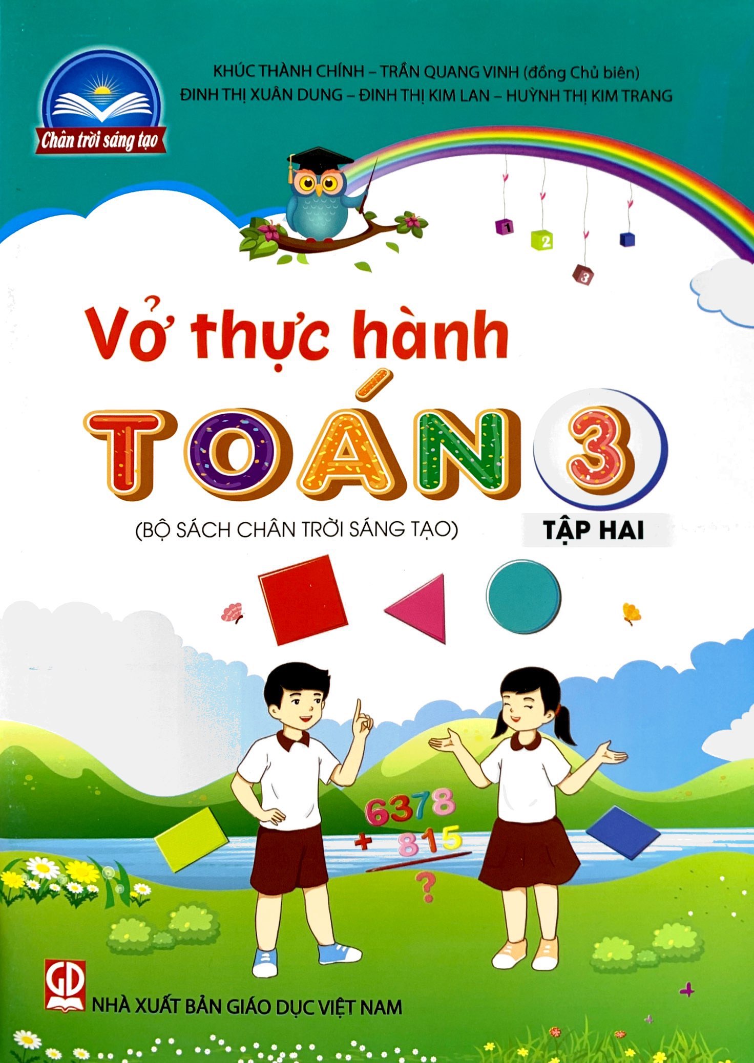 bộ vở thực hành toán 3 - tập 2 (theo bộ sgk chân trời sáng tạo) (2022)