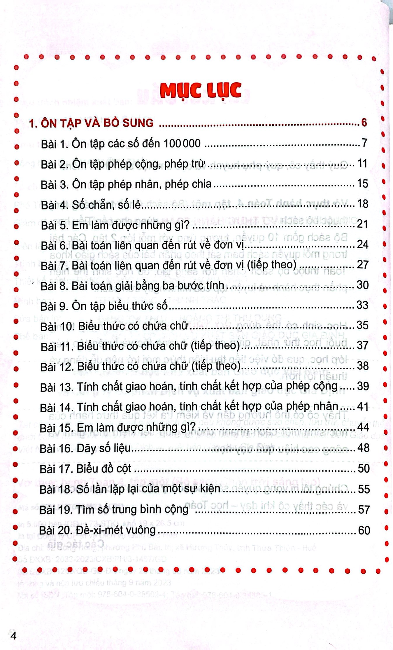 Bo
						
										
										Vo Thuc Hanh Toan 4 - Tap 1 (Chan Troi)