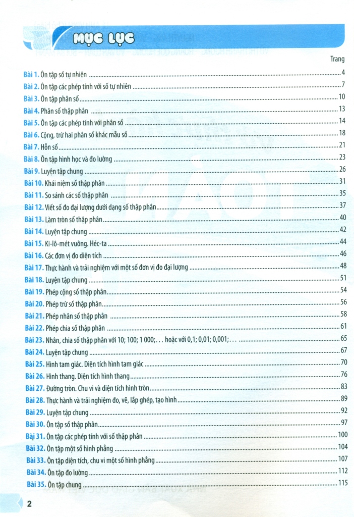 Bo
						
										
										Vo Thuc Hanh Toan 5 - Tap 1 (Ket Noi)