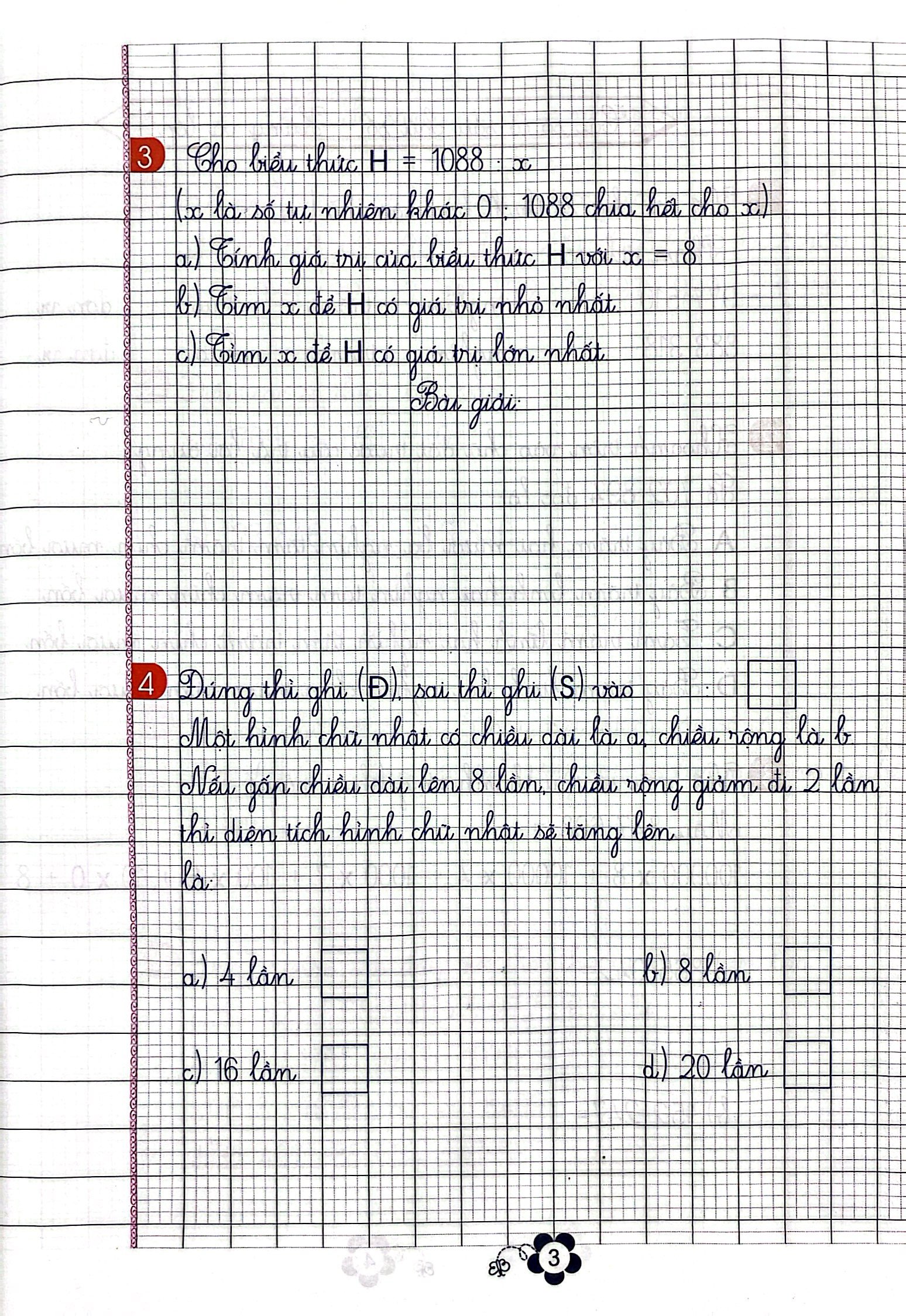 bộ vở thực hành toán lớp 4 - quyển 1