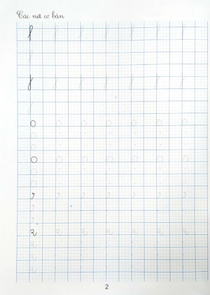 bộ vở viết đúng, viết đẹp 1 - tập 1